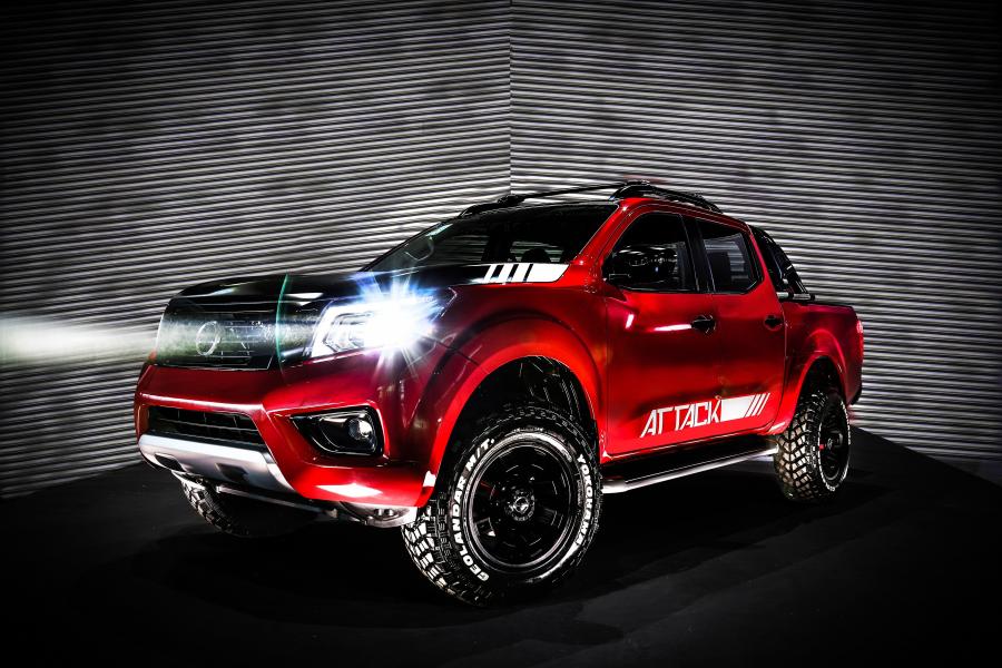  Nissan Frontier Attack Concept 2017 года  (фото 3 из 8)